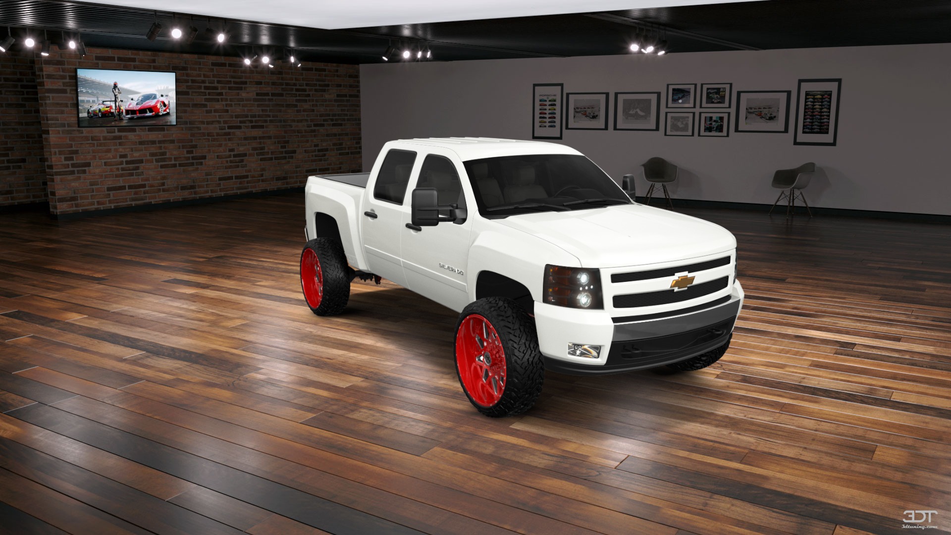 Chevrolet Silverado 1500 Crew Cab 4 Door pickup truck 2007