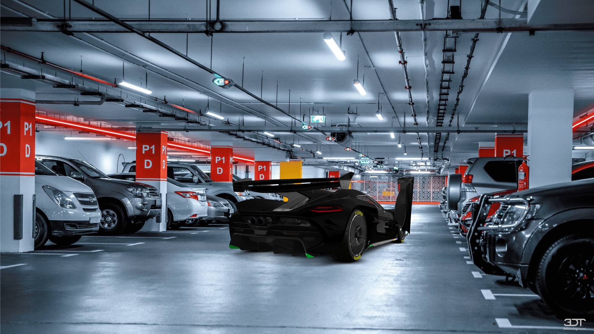 Koenigsegg Jesko 2 door targa top 2020 tuning