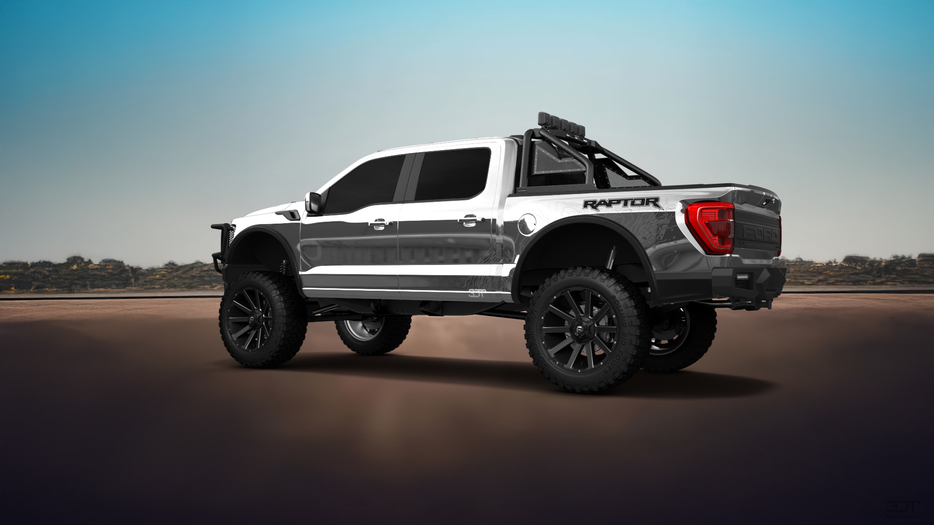 Ford F-150 Raptor 4 Door pickup truck 2021