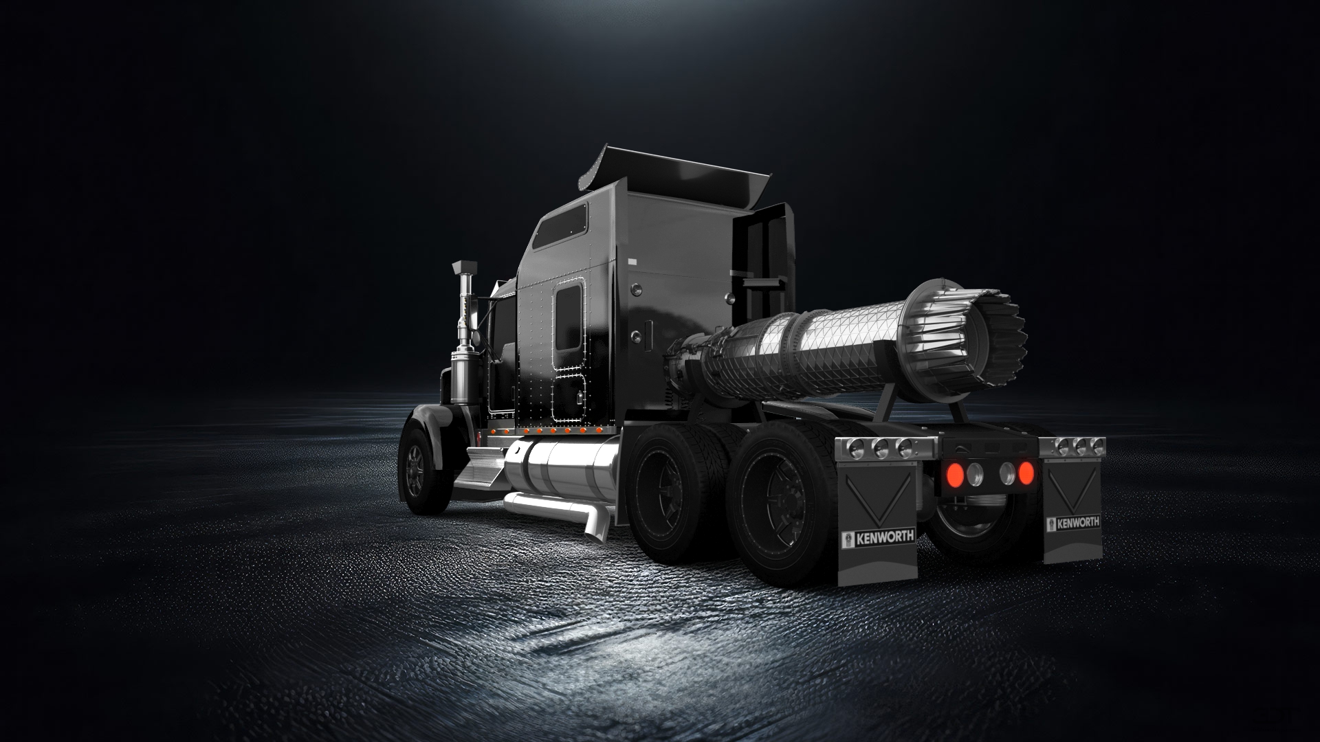 Kenworth W900 Sleeper Cab Truck 2015