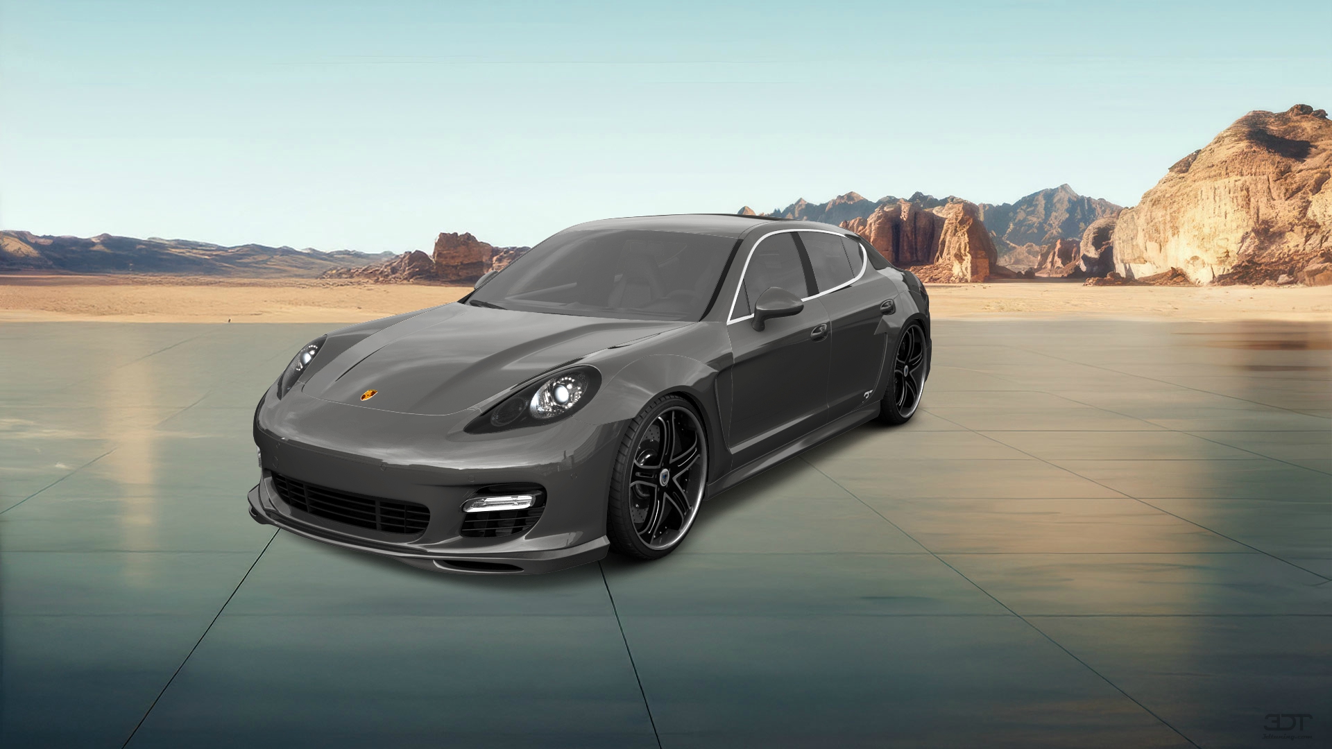 Porsche Panamera 4 door fastback saloon 2011 tuning
