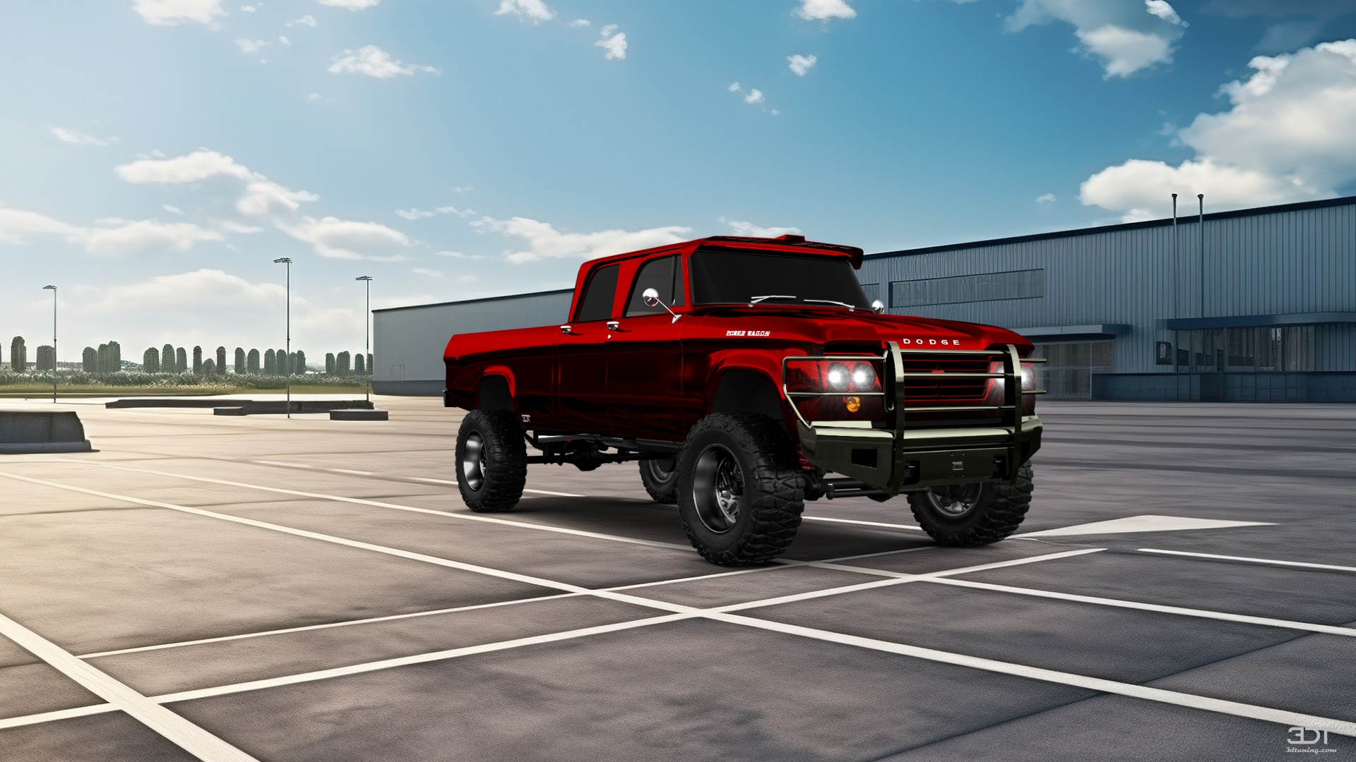 Dodge Power Wagon 4 Door pickup truck 1964