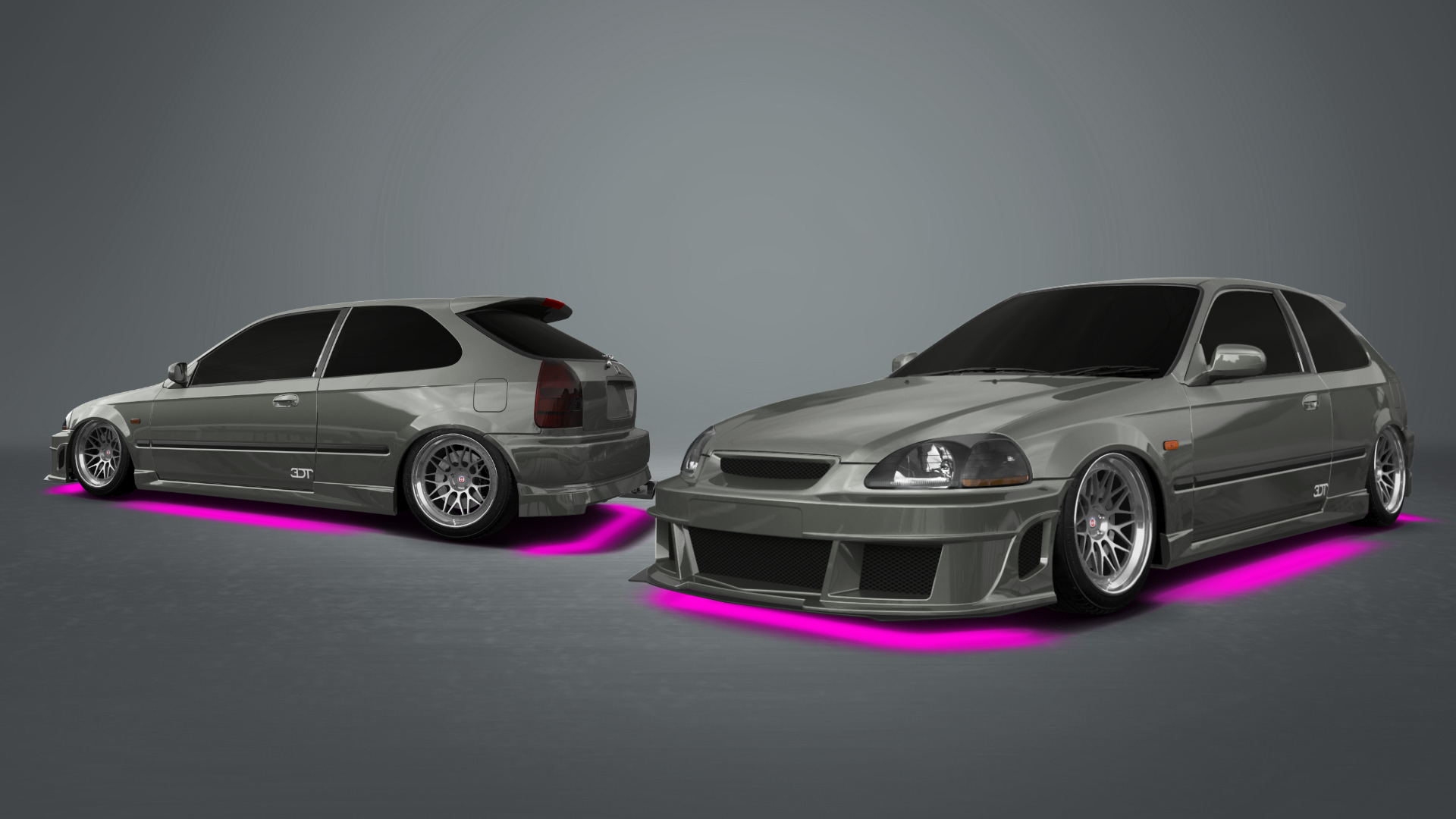 Honda Civic 3 Door Hatchback 1997 tuning