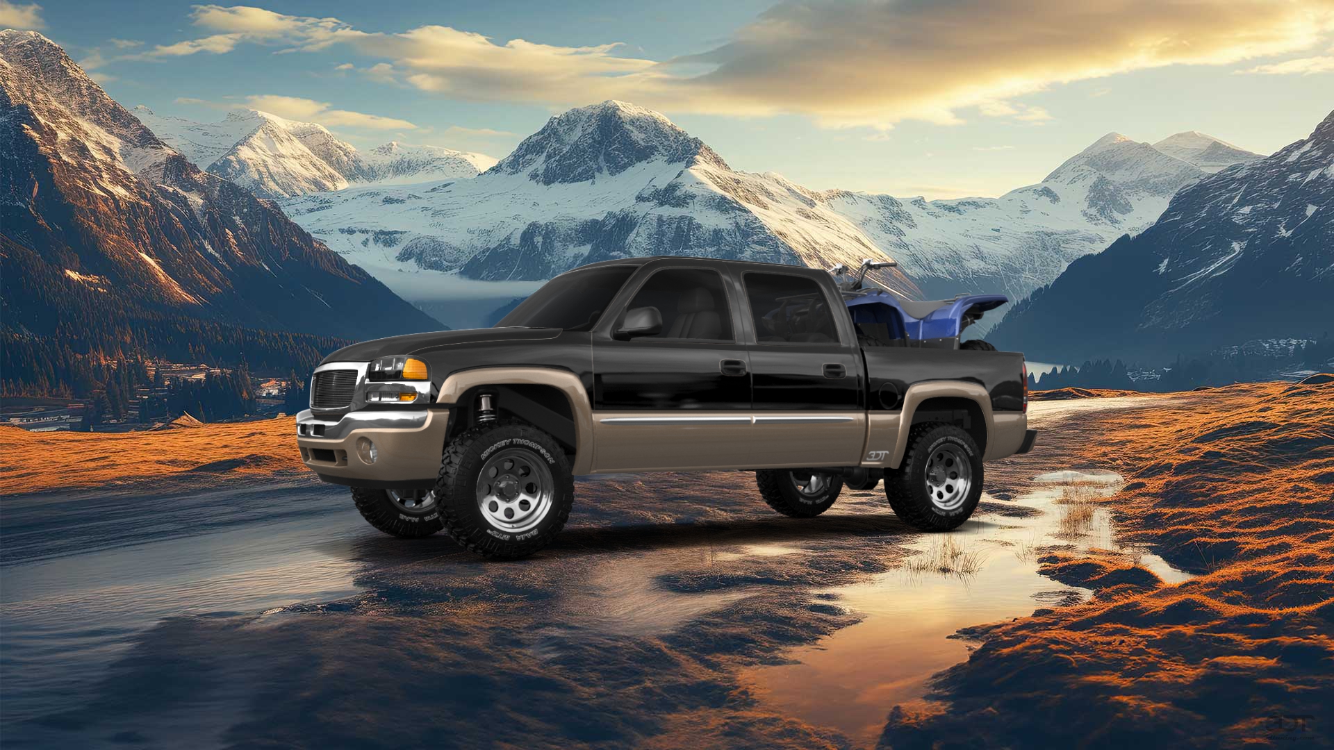 GMC Sierra 1500 Crew Cab Pickup Truck 2000