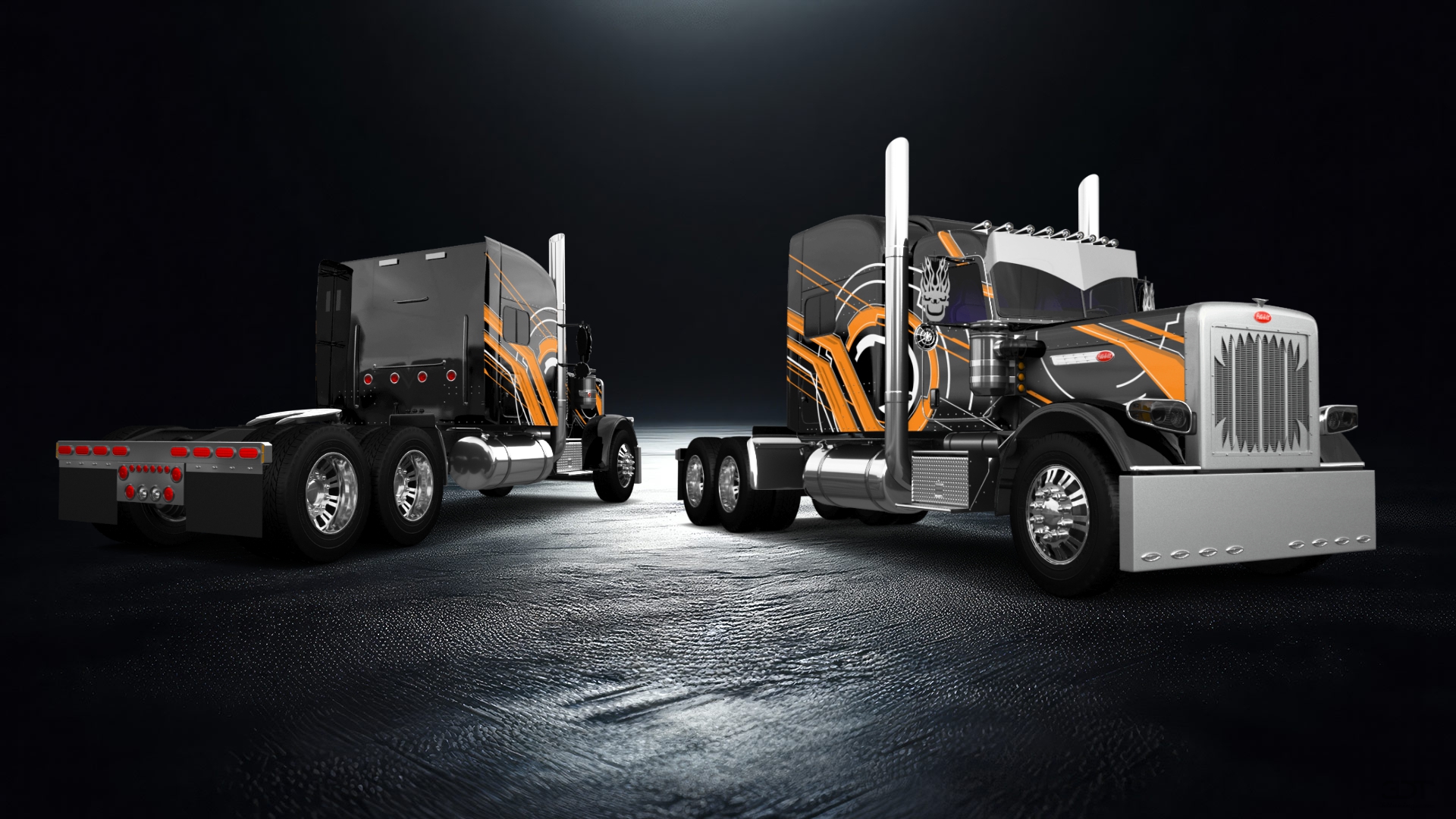 Peterbilt 389 Sleeper Cab Truck 2016