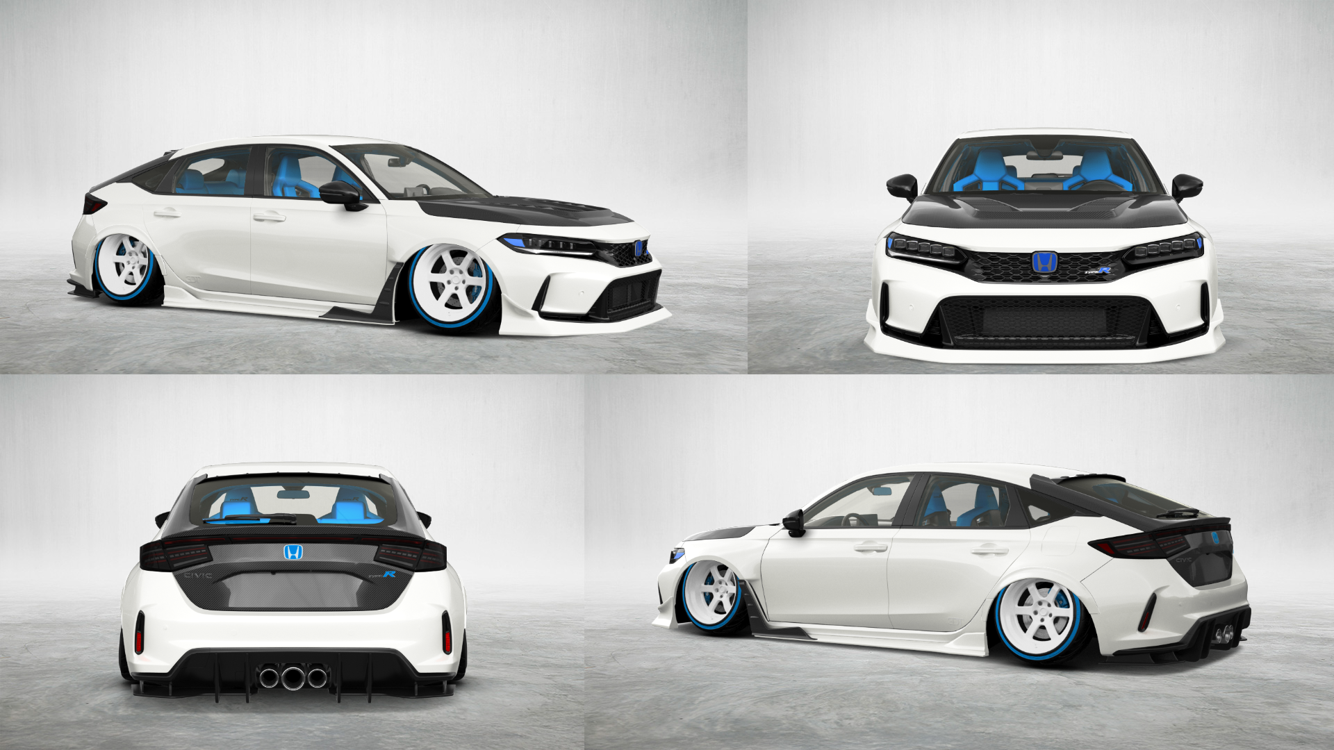 Honda Civic Type R 5 Door Liftback 2022 tuning