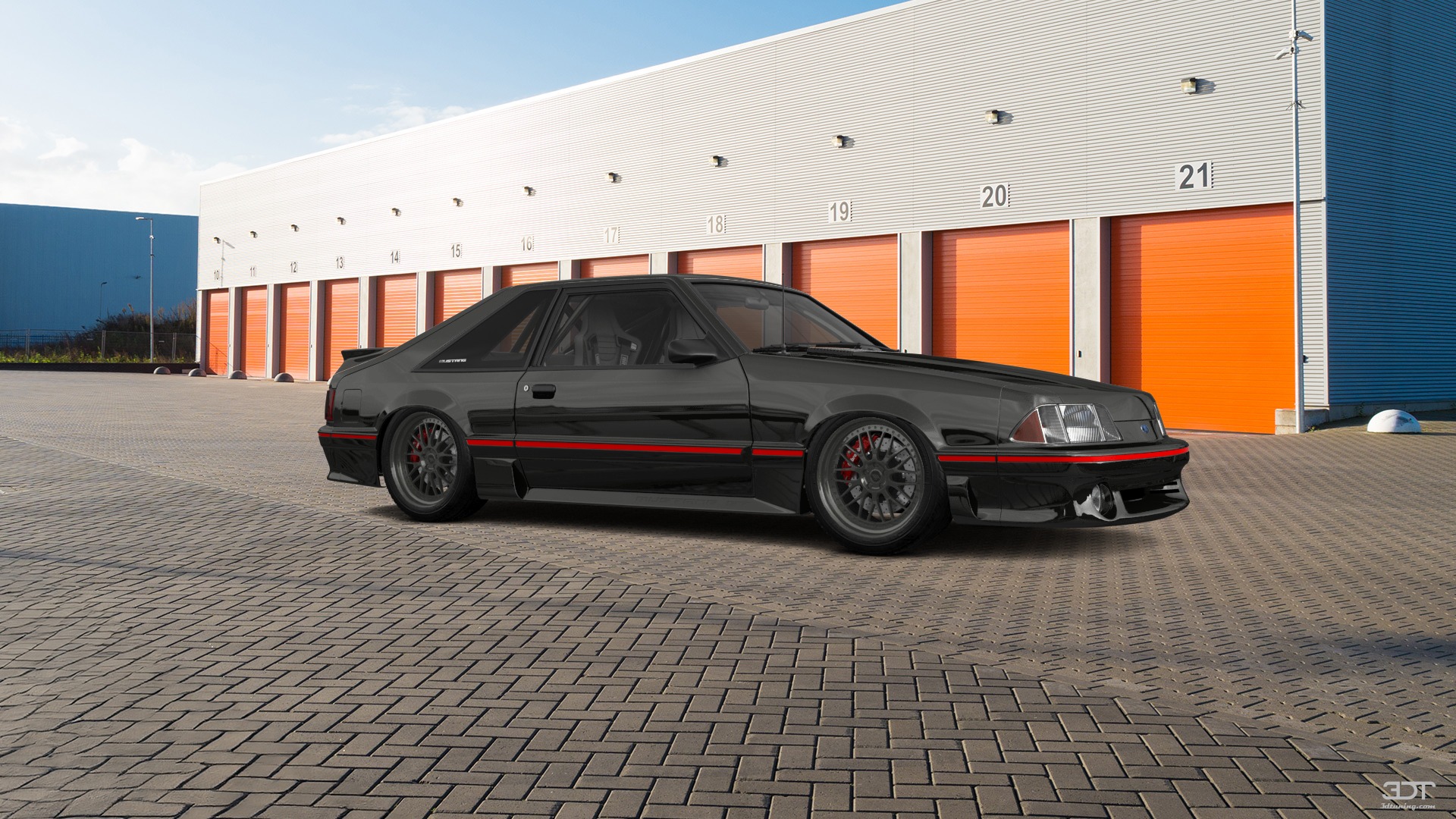 Ford Mustang 3 Door Hatchback 1988