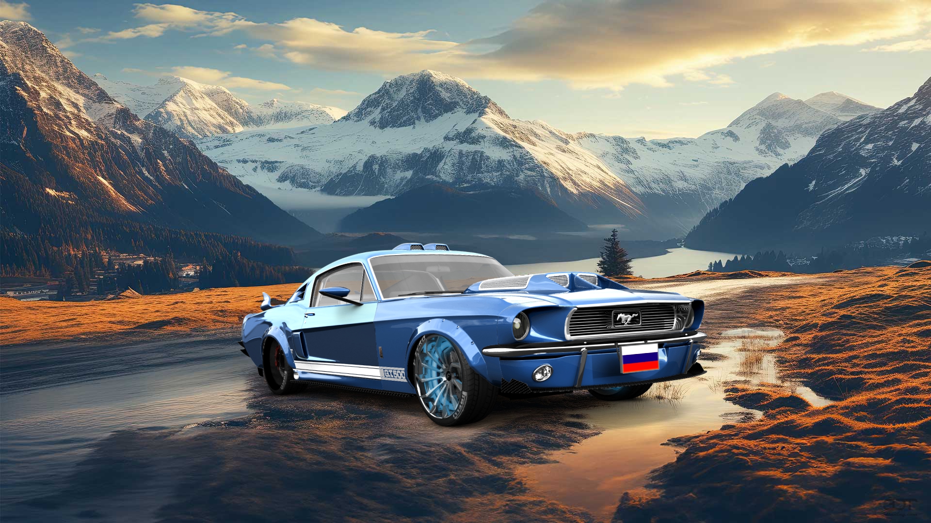 Mustang GT500 2 Door Coupe 1968