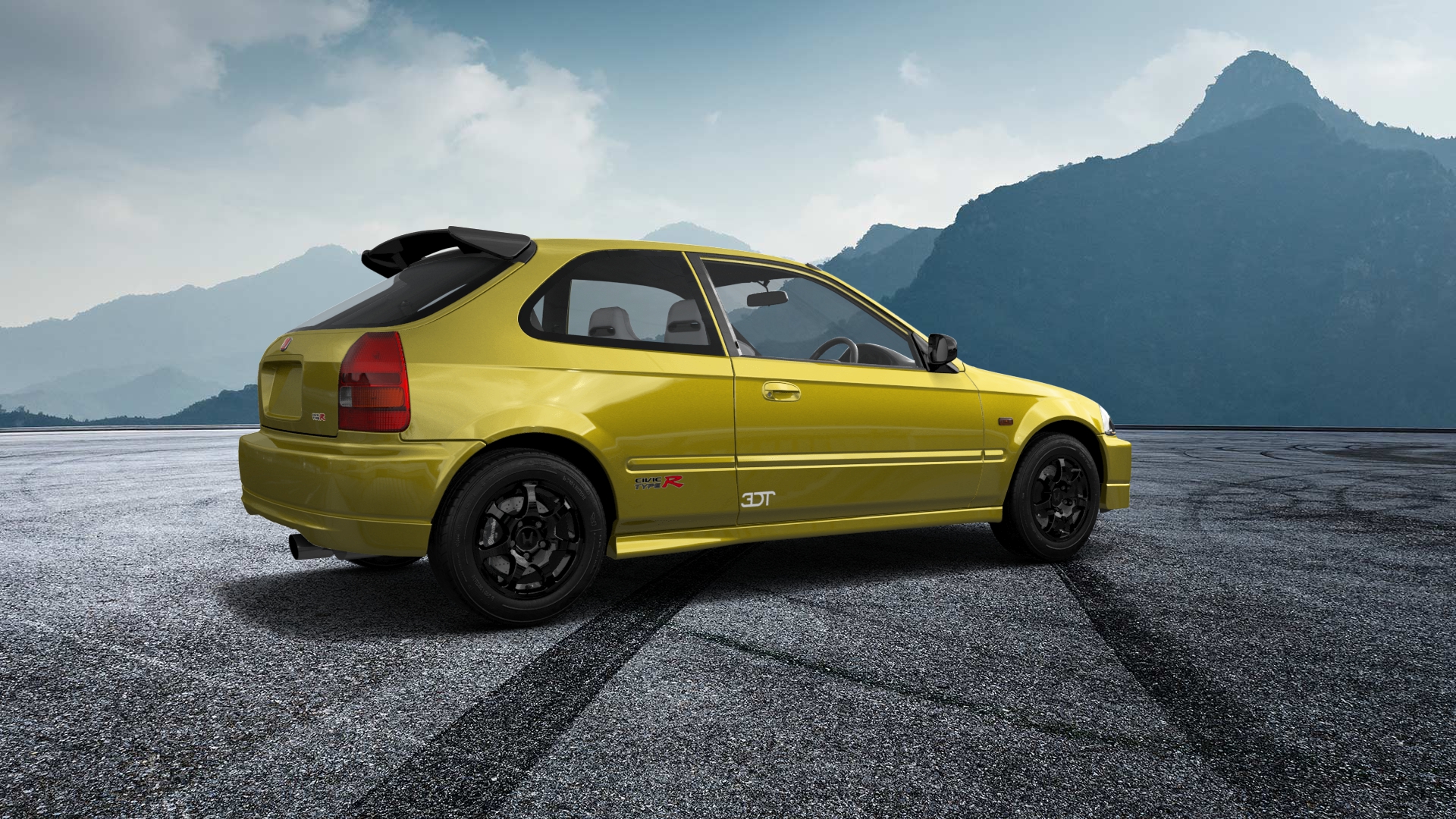 Honda Civic 3 Door Hatchback 1997 tuning