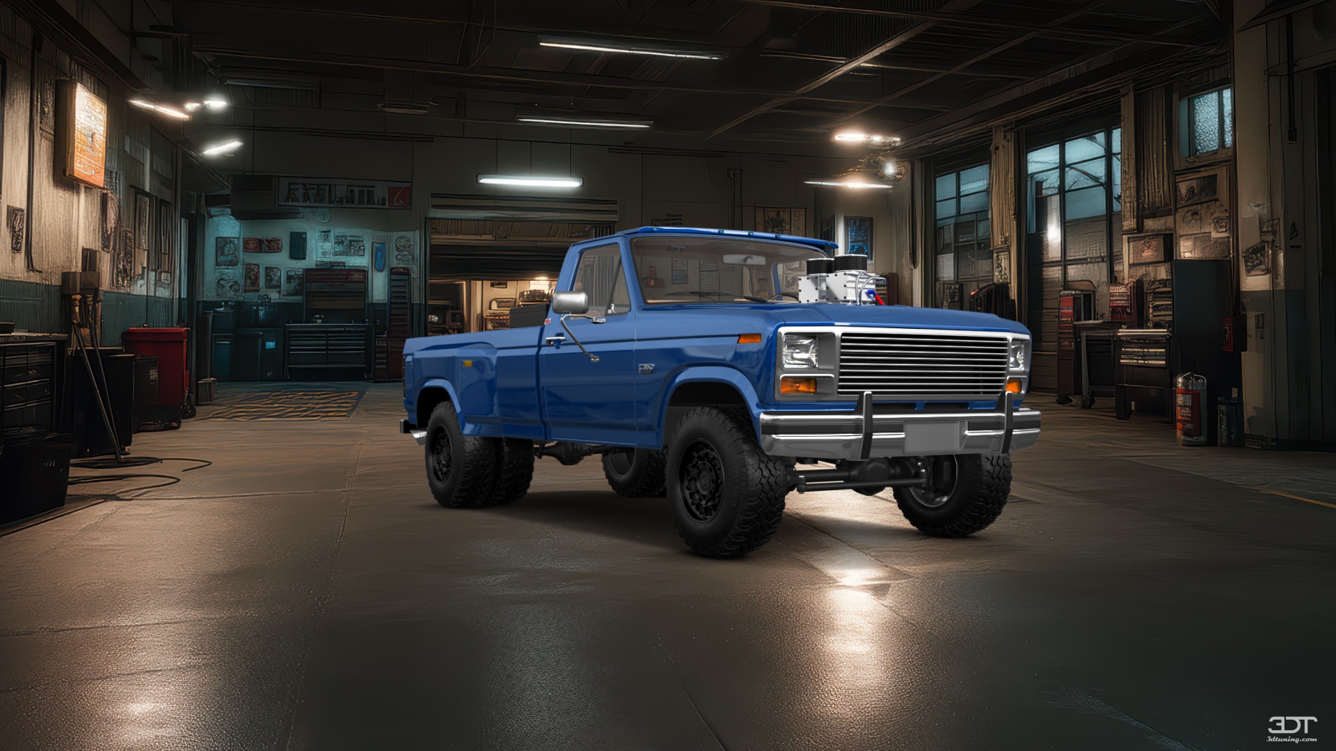 Ford F-350 Dually Regular Cab 2 Door pickup truck 1980 tuning