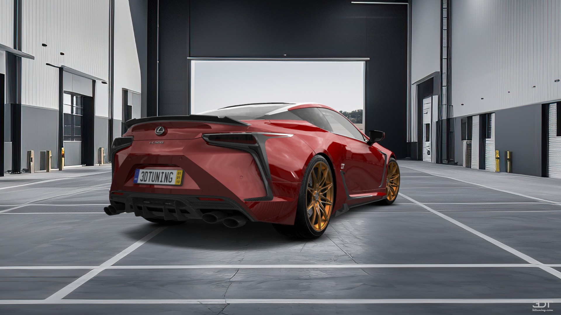 Lexus LC500 2 door fastback coupe 2017