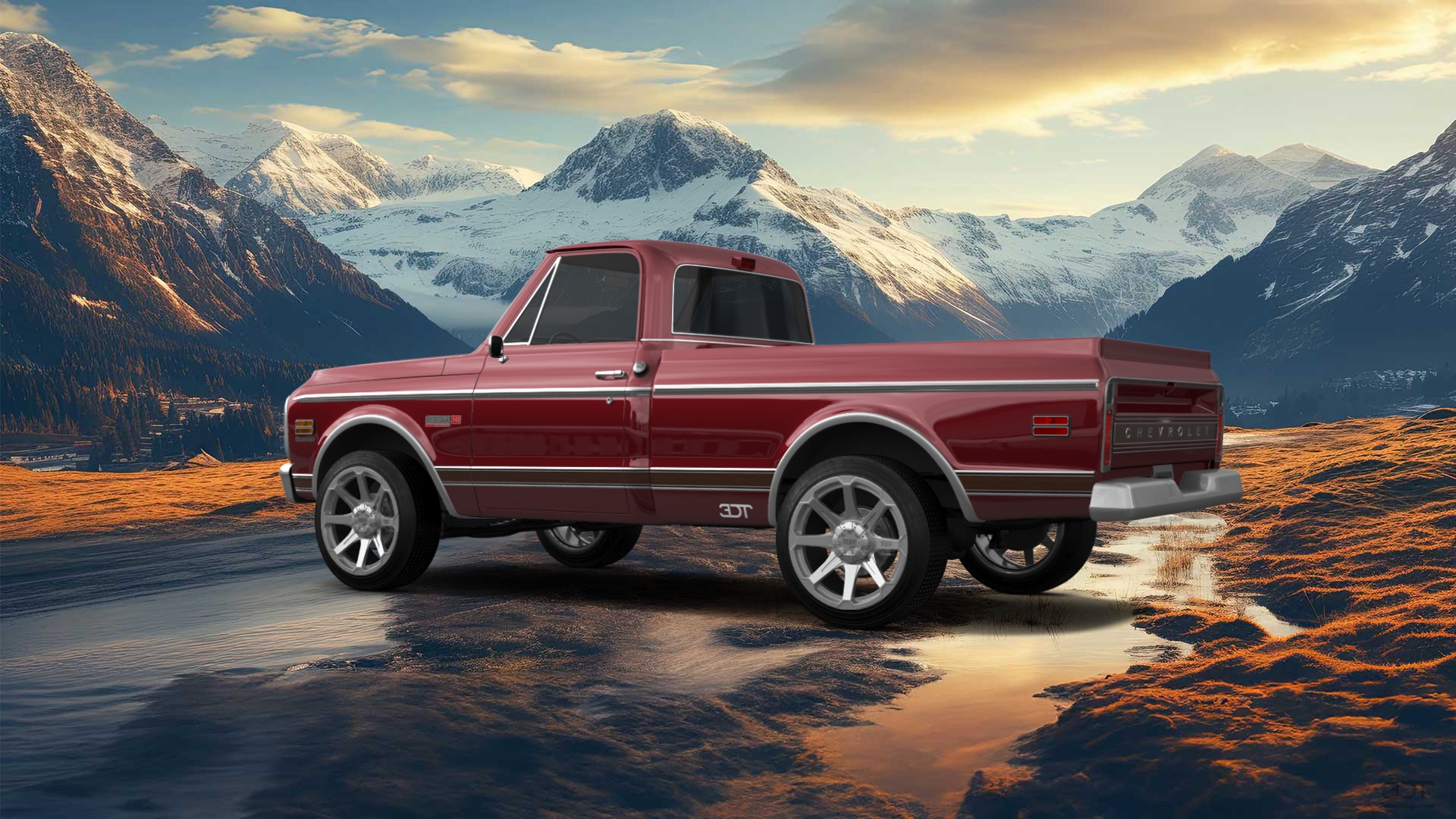 Chevrolet C-10 Cheyenne 2 Door pickup truck 1972
