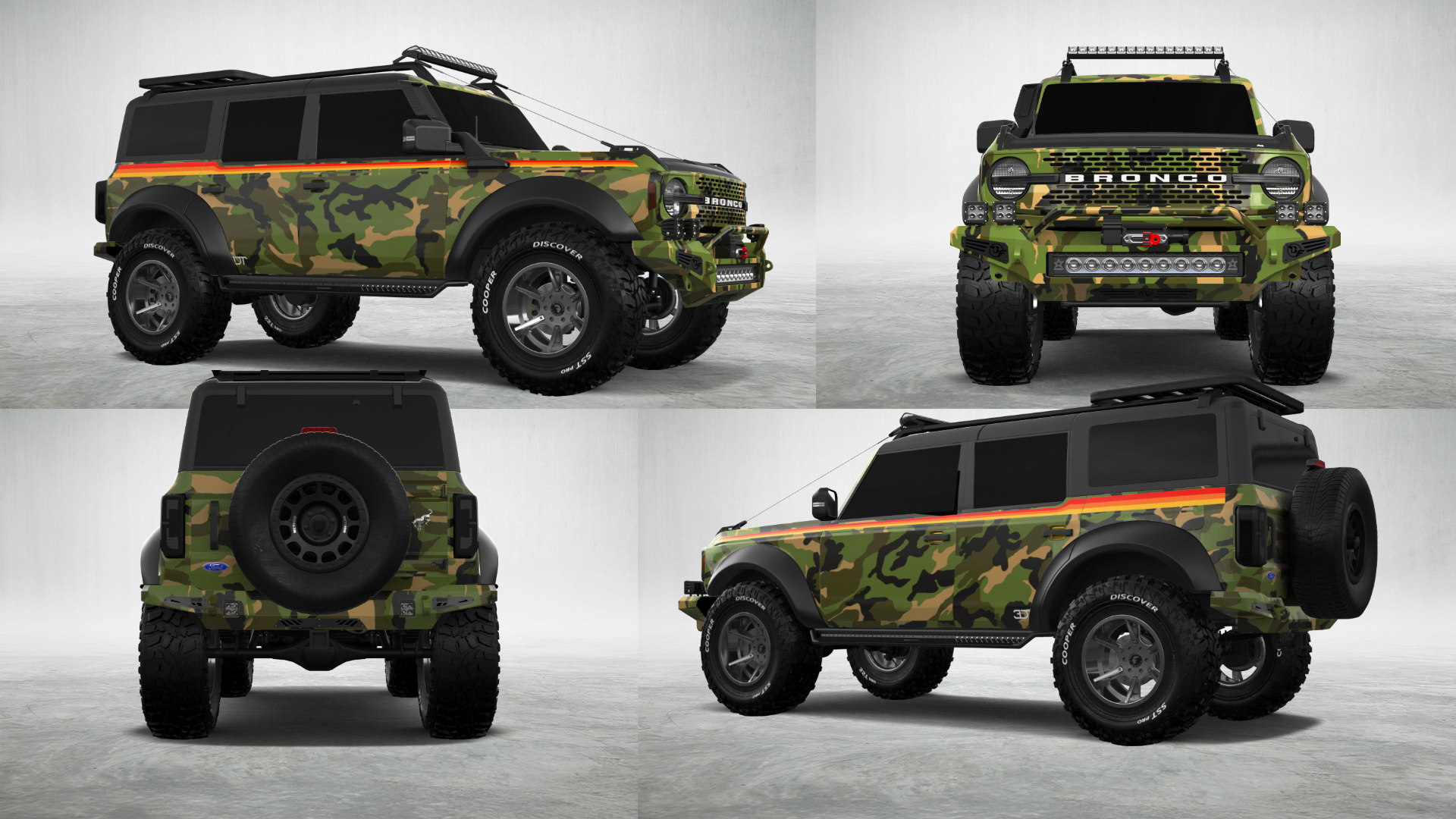 Ford Bronco 4 Door SUV 2021 tuning