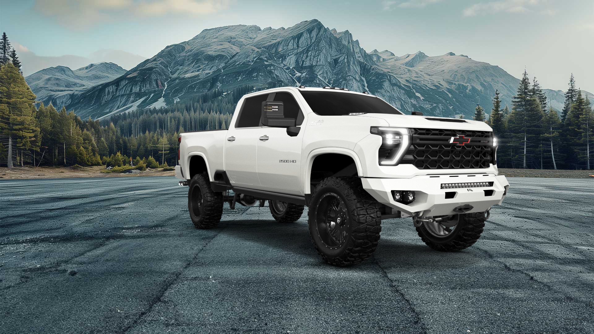Chevrolet Silverado 2500 HD 4 Door pickup truck 2024