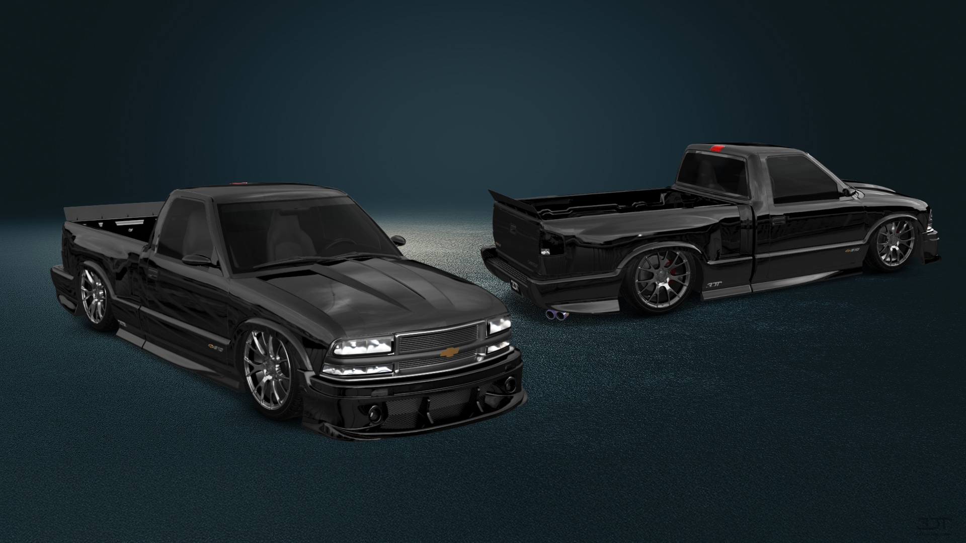Chevrolet S-10 Stepside 2 Door pickup truck 1999 tuning