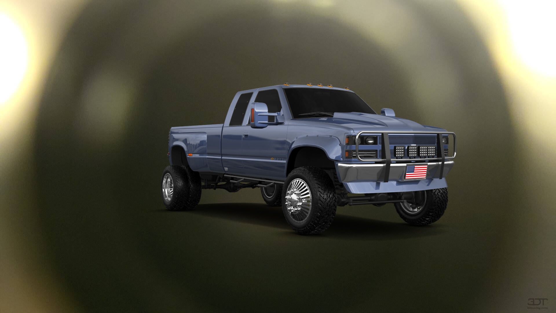 Chevrolet K3500 Extended Cab Pickup Truck 1988