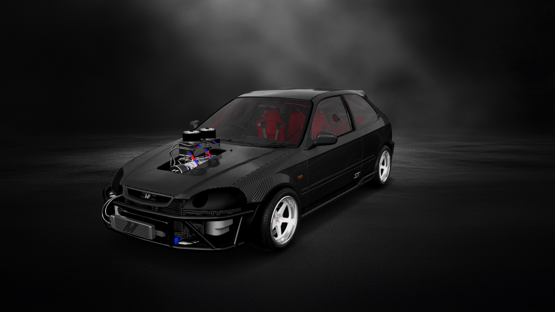Honda Civic 3 Door Hatchback 1997 tuning