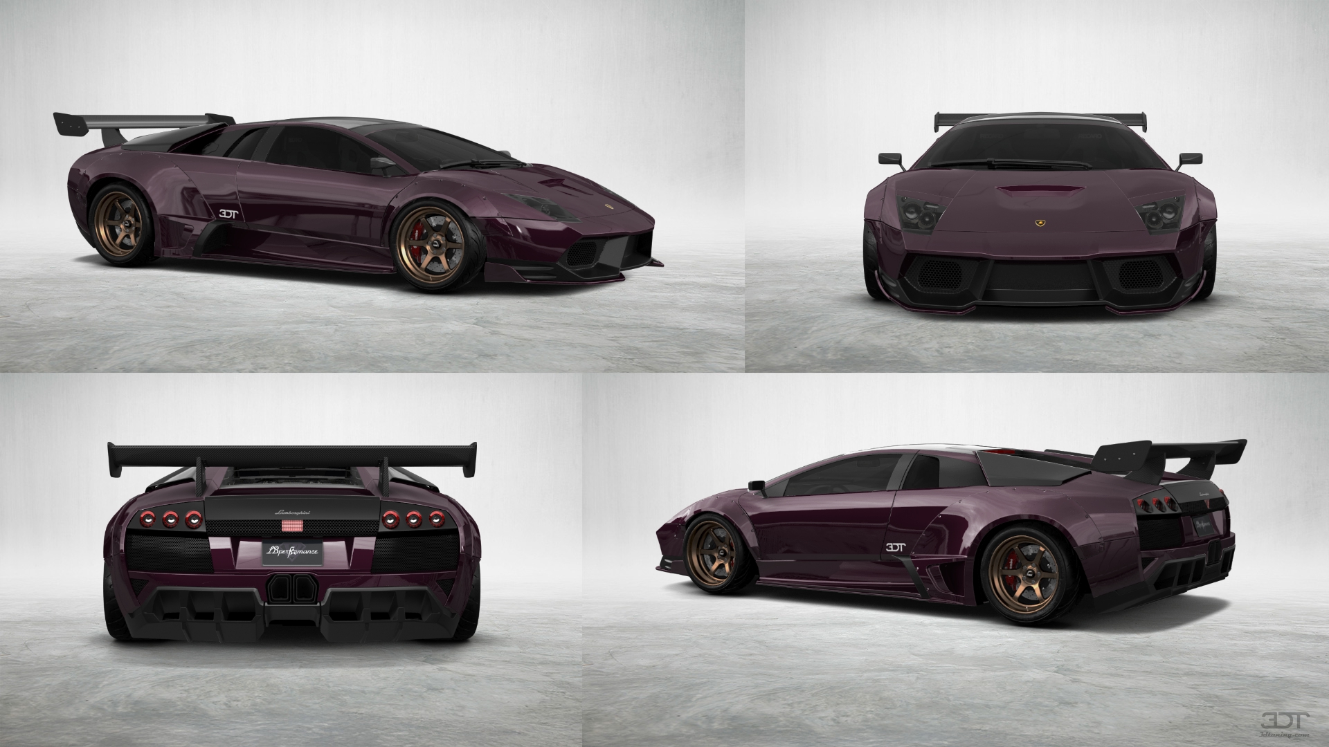 Lamborghini Murcielago 2 Door Coupe 2001 tuning