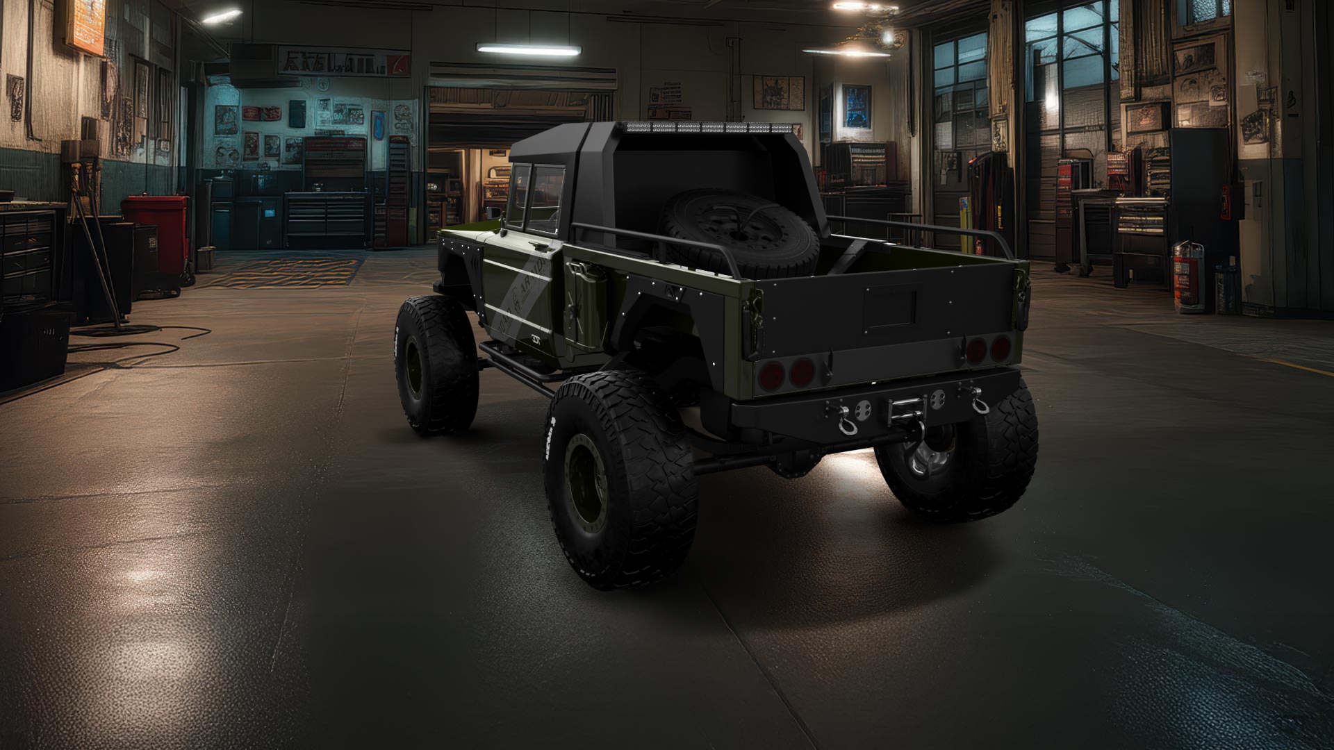 Jeep Kaiser M715 2 Door pickup truck 1968 Images