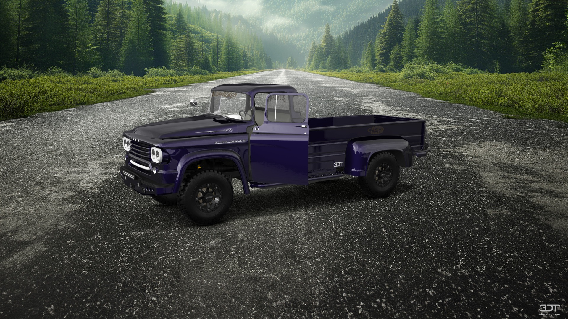 Dodge Power Wagon W300 2 Door pickup truck 1958