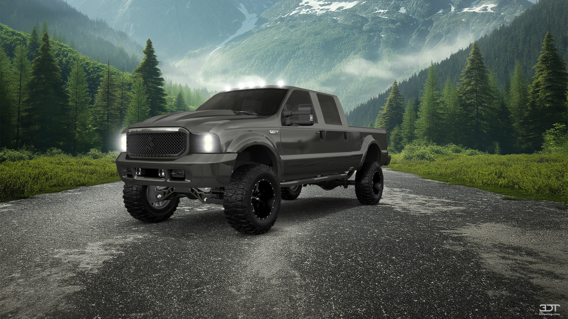 Ford F-250 Crew Cab 4 Door pickup truck 1999