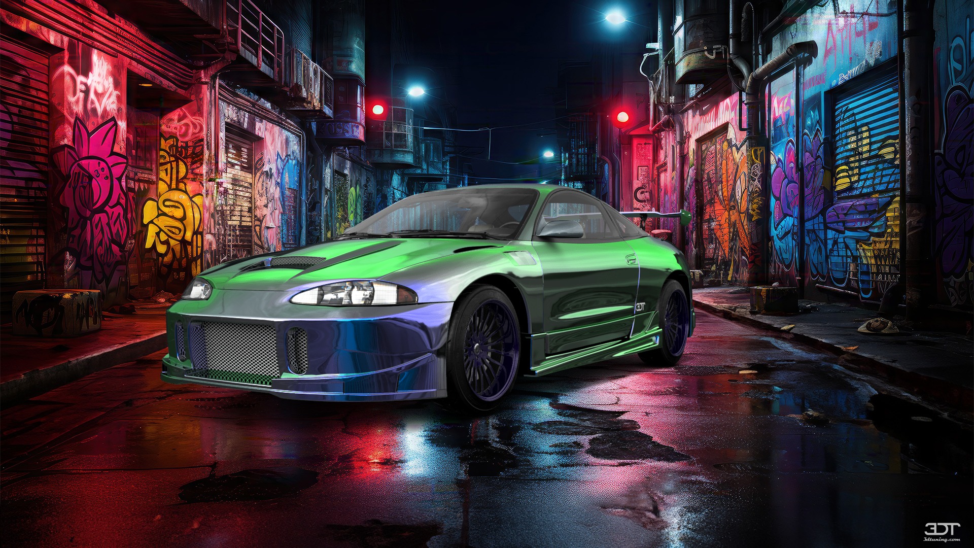 Mitsubishi Eclipse GSX Coupe 1995 tuning