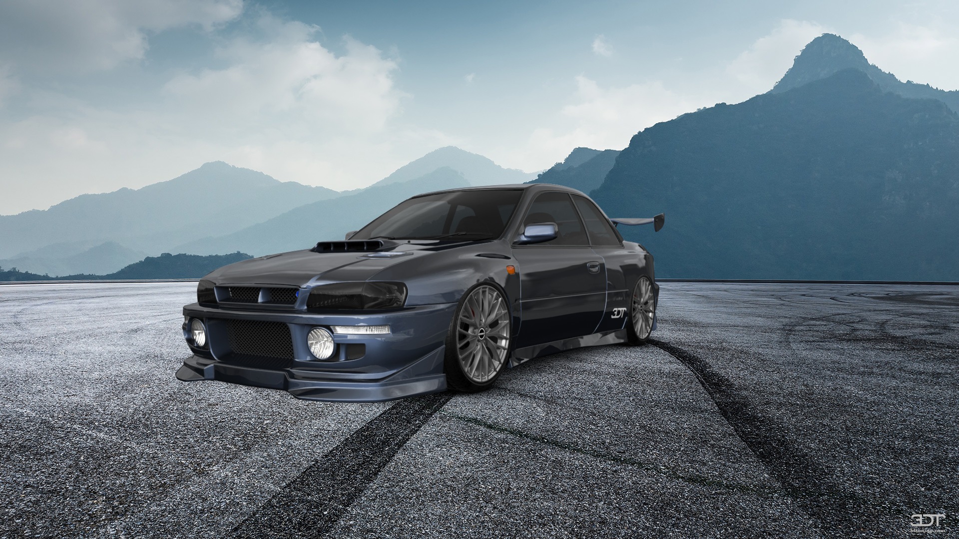 Subaru Impreza WRX STI 22B 2 Door Coupe 2000 tuning