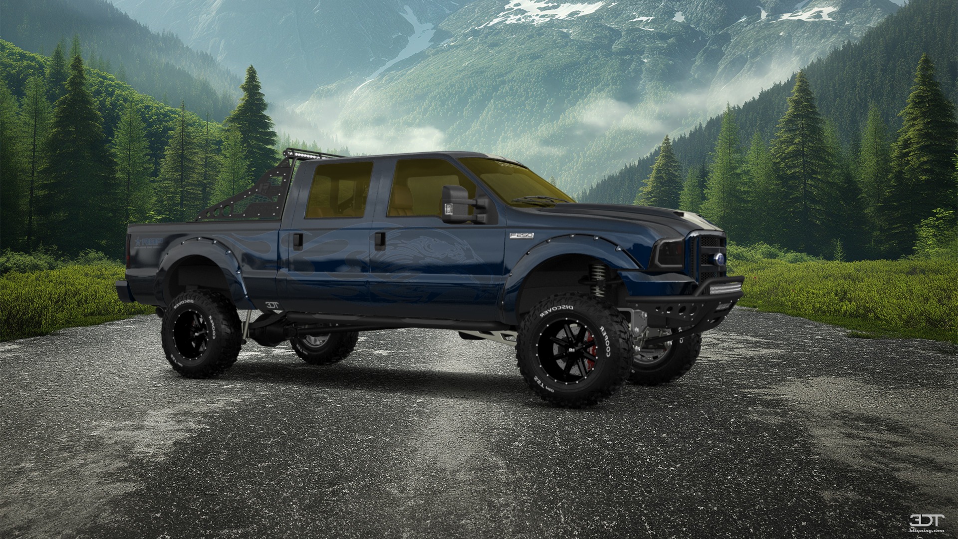 Ford F-250 Crew Cab 4 Door pickup truck 1999