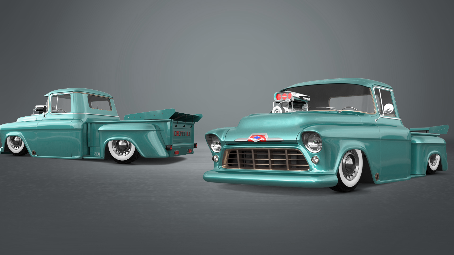 Chevrolet 3100 2 Door pickup truck 1955