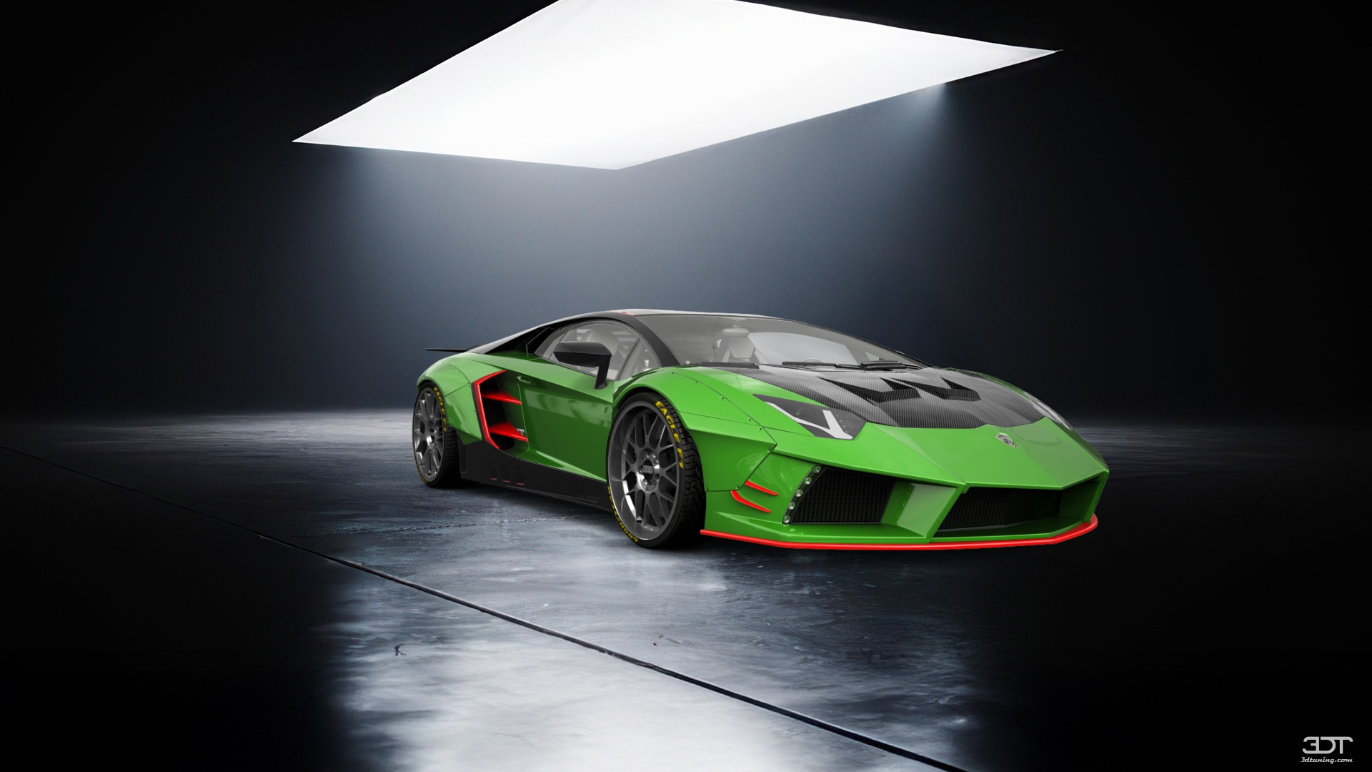 Lamborghini Aventador 2 Door Coupe 2012 tuning