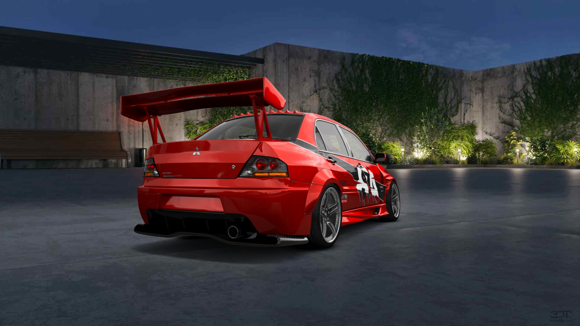 Mitsubishi Lancer Evo IX 2005 — 32 modifications by Alberto