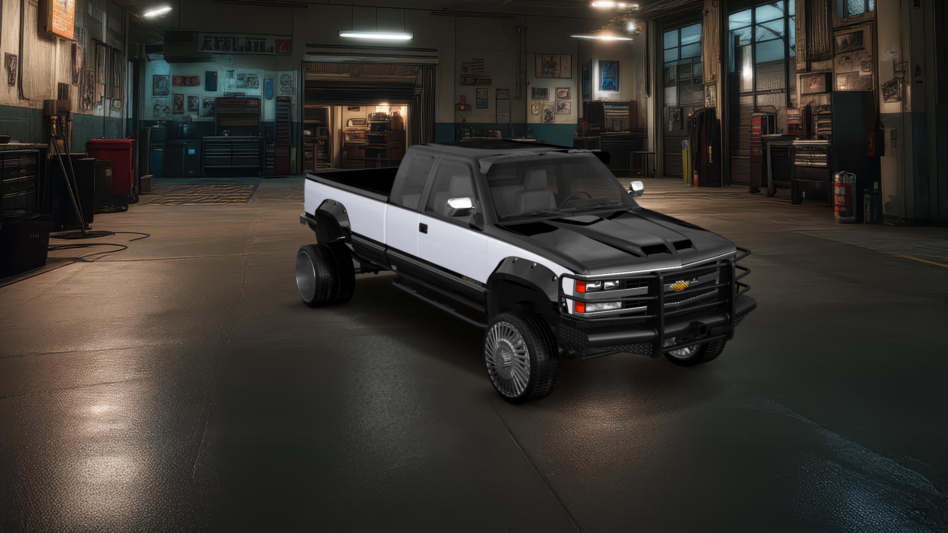 Chevrolet K3500 Extended Cab Pickup Truck 1988 tuning