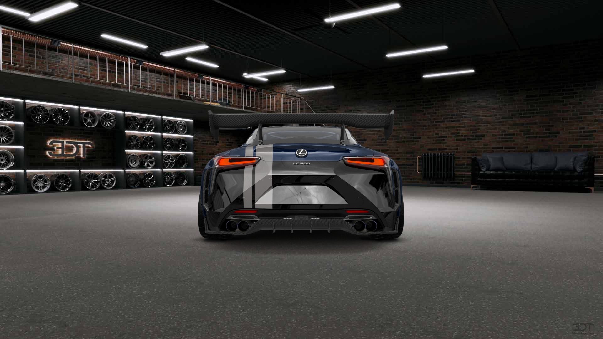 Lexus LC500 2 door fastback coupe 2017