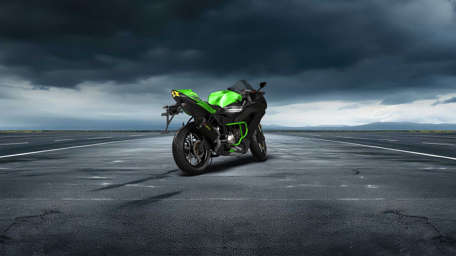Kawasaki Ninja ZX 6R Sport Bike 2015
