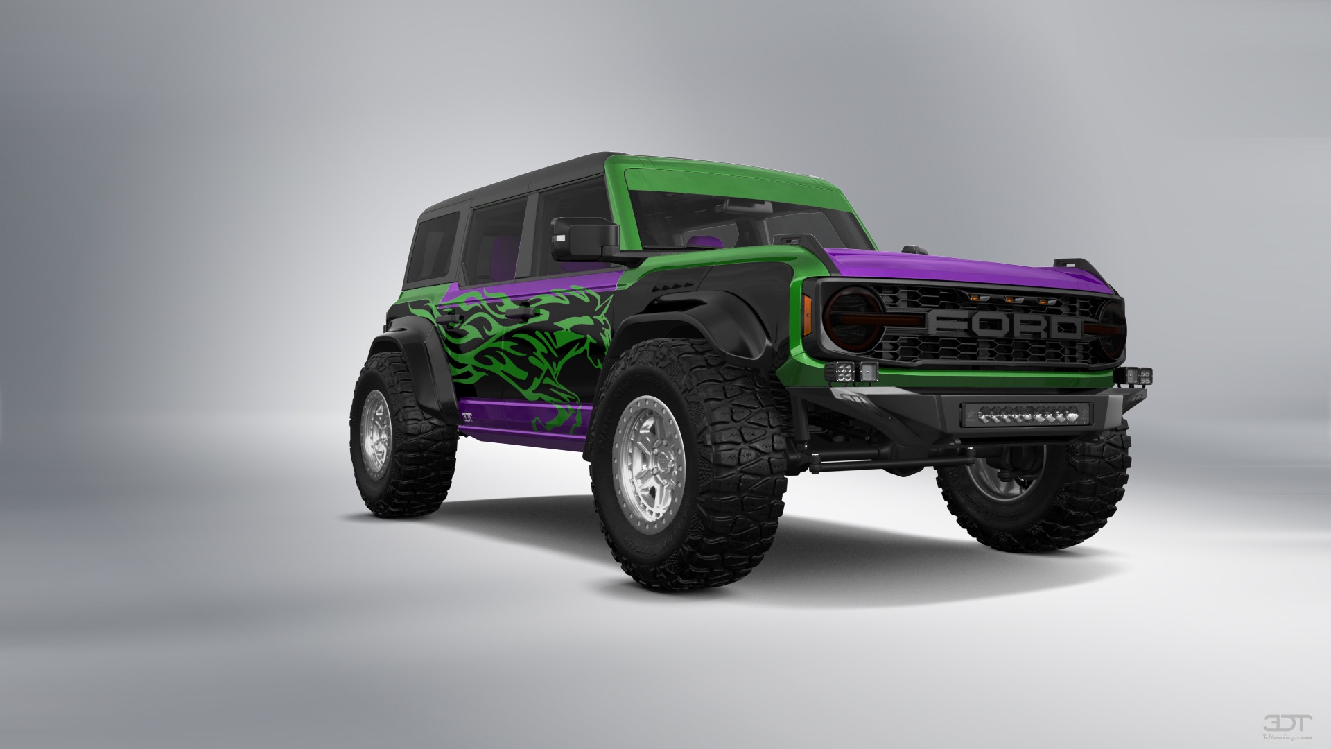 Ford Bronco Raptor 4 Door pickup truck 2022