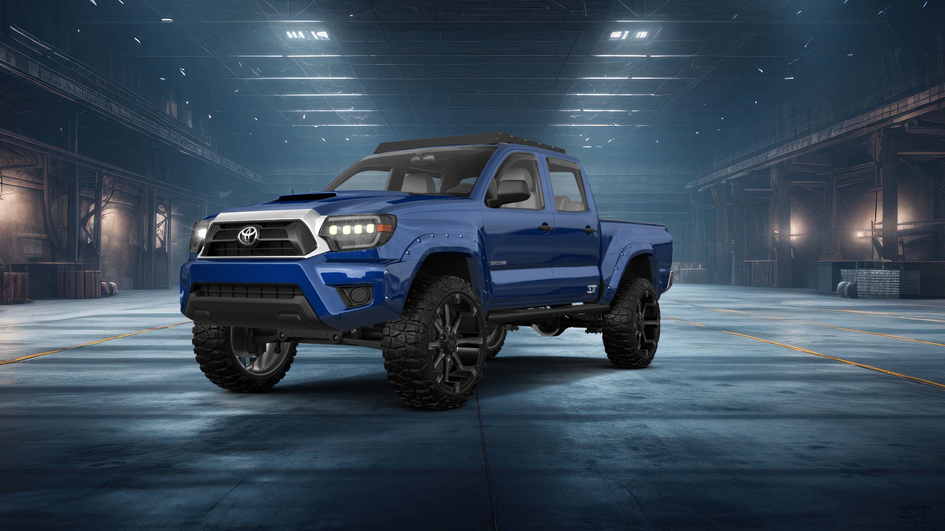 Toyota Tacoma Crew Cab 5.1 ft box 4 Door pickup truck 2012