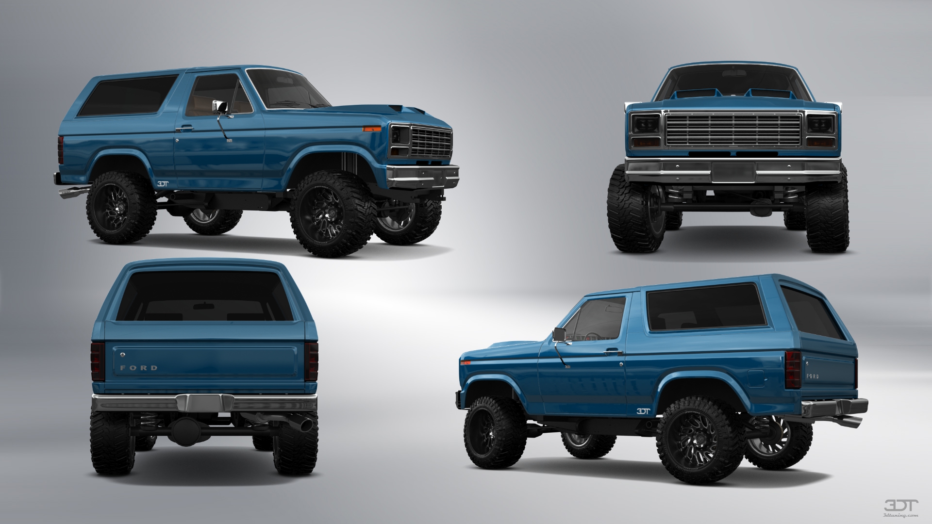 Ford Bronco 3 Door SUV 1980