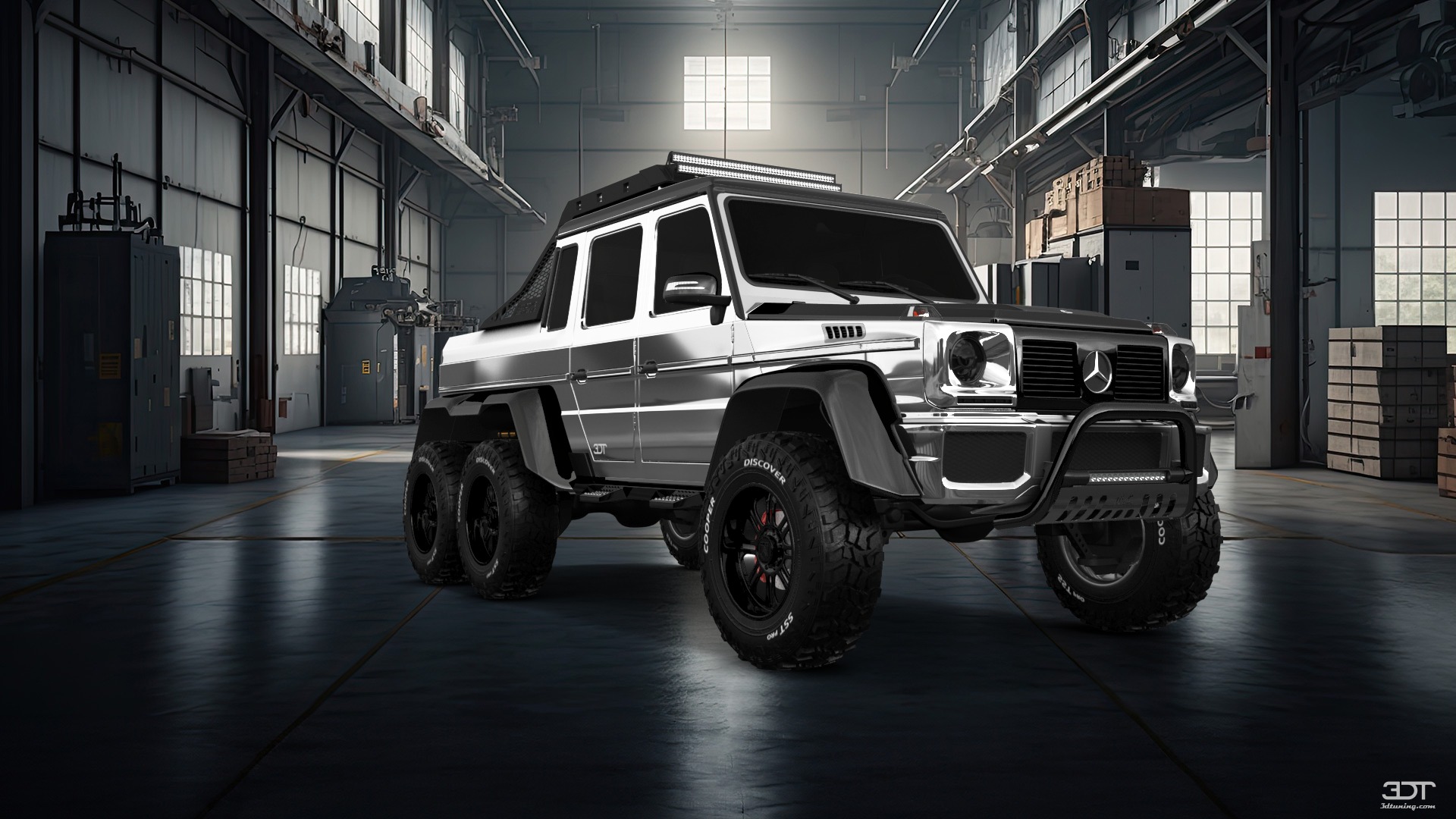 Mercedes G 63 AMG 6x6 4 Door pickup truck 2013