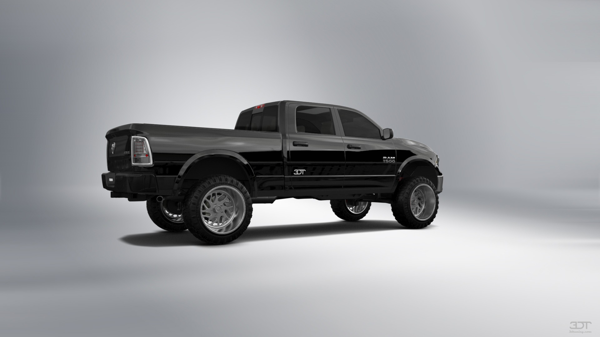 Dodge Ram 1500 Crew Cab 6.4 ft box 4 Door pickup truck 2009 tuning