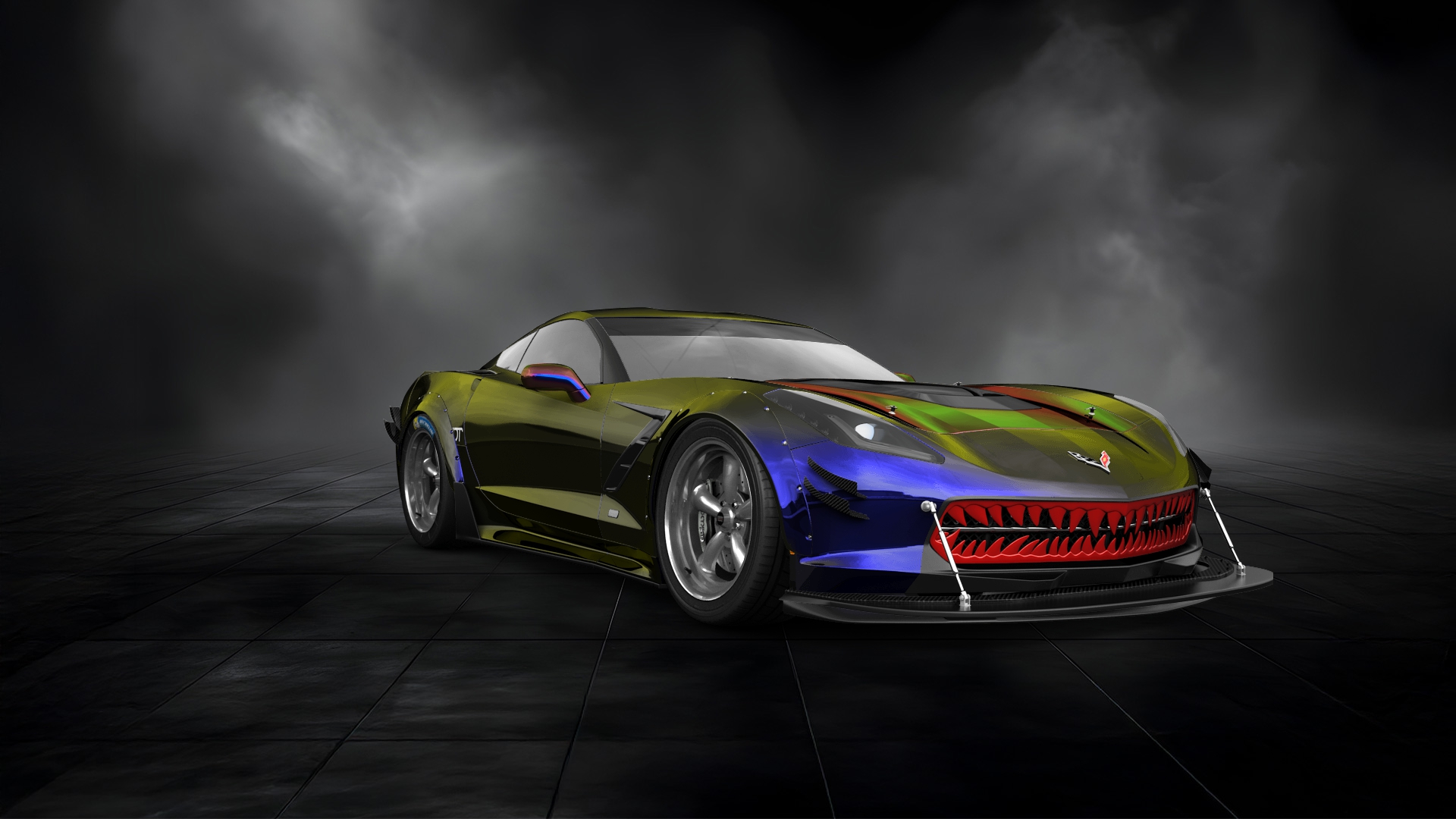 Chevrolet Corvette C7 2 Door Coupe 2015 tuning