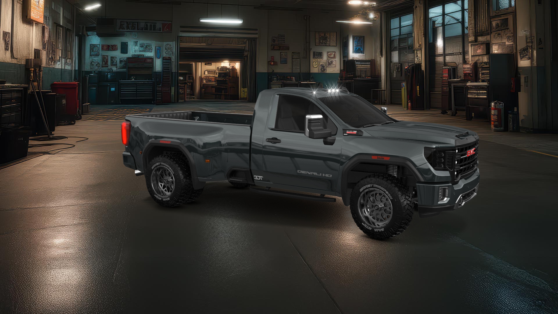 GMC Sierra 3500 HD 2 Door pickup truck 2020 tuning
