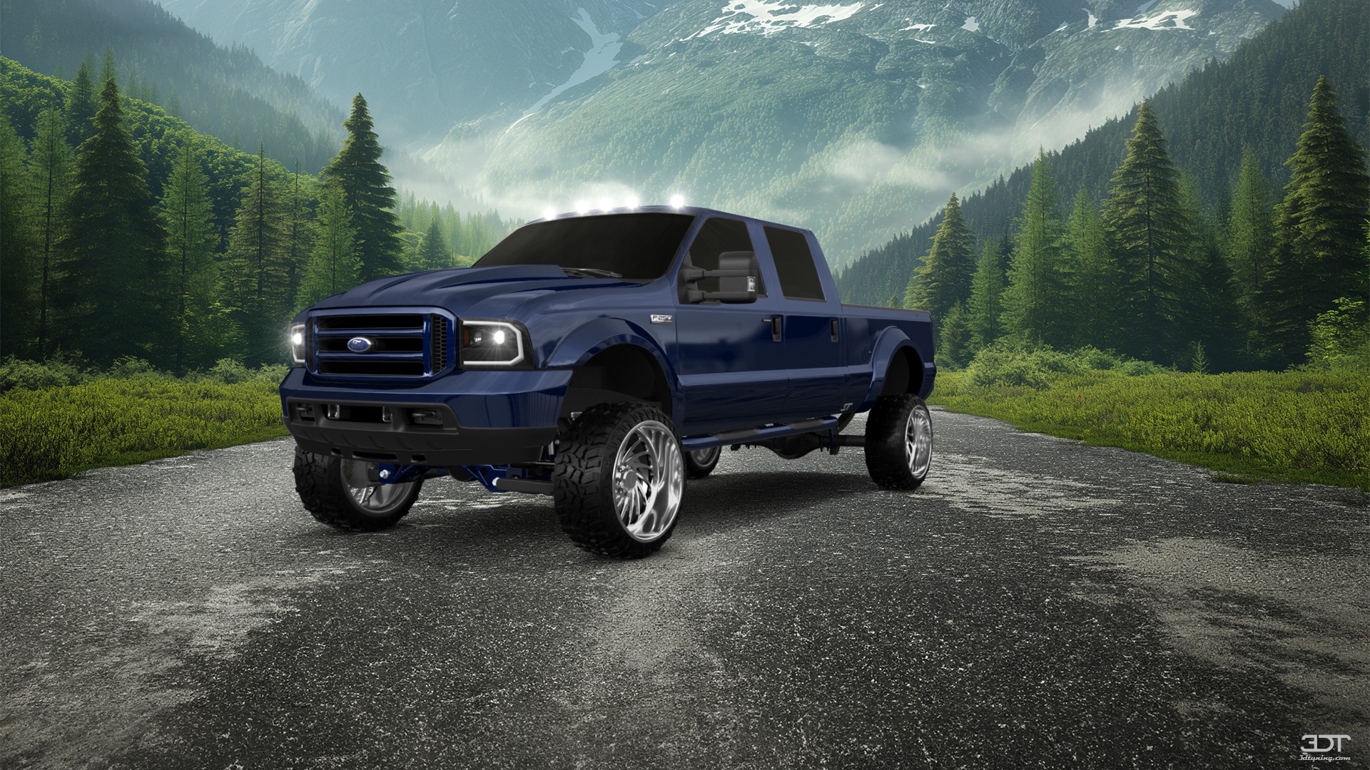 Ford F-250 Crew Cab 4 Door pickup truck 1999