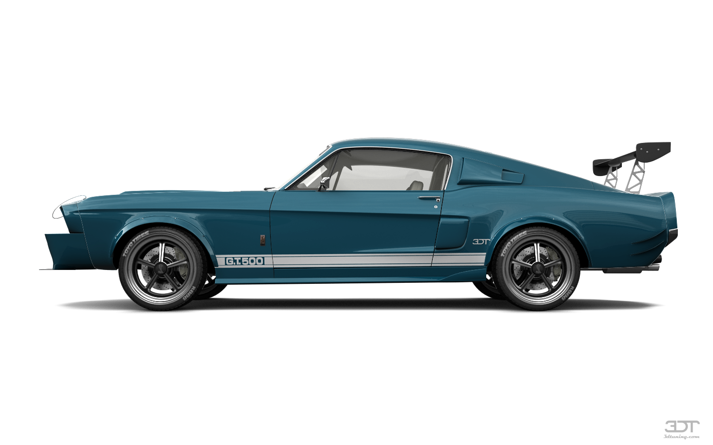 Mustang GT500 2 Door Coupe 1968 tuning