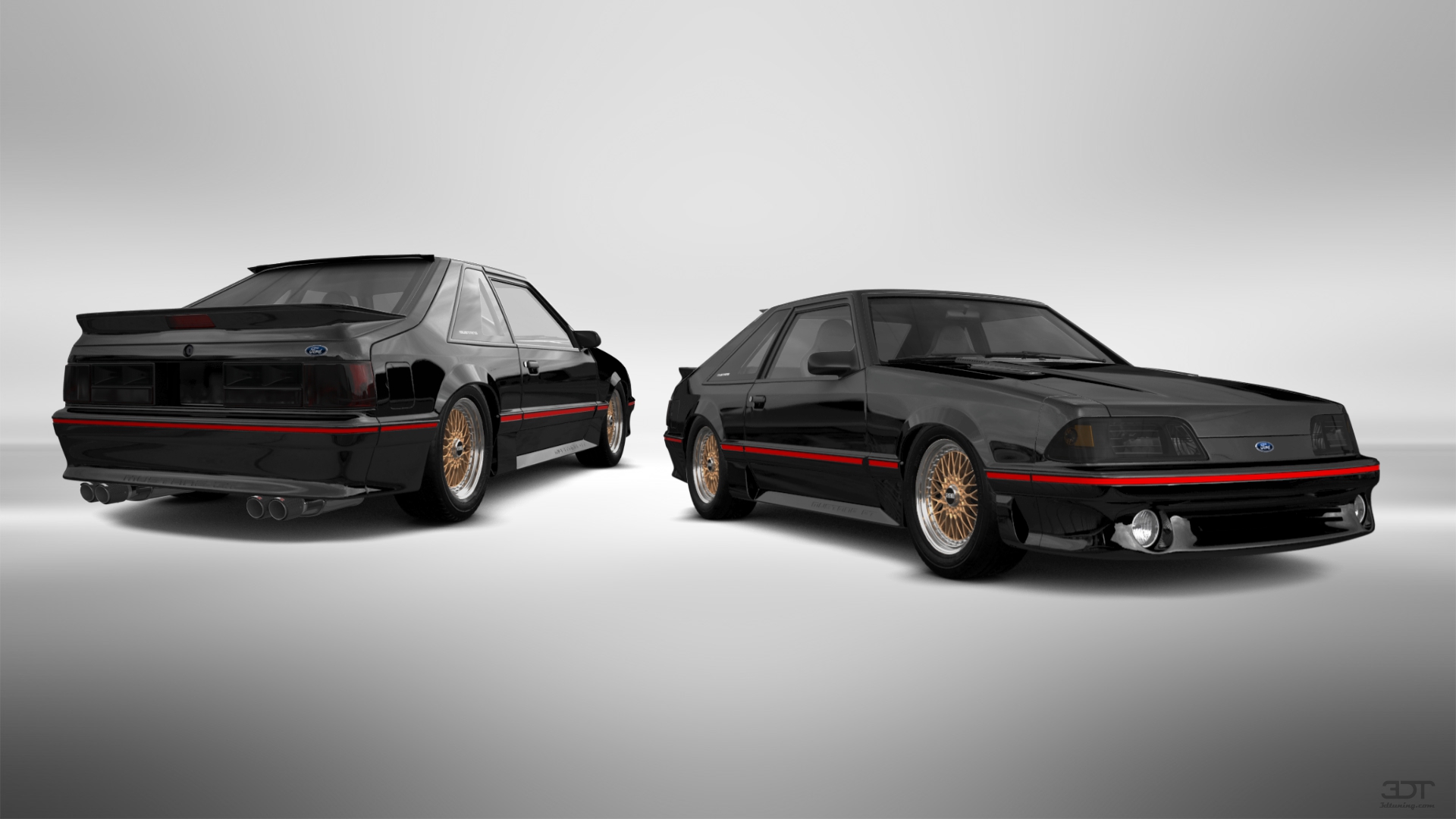 Ford Mustang 3 Door Hatchback 1988 tuning