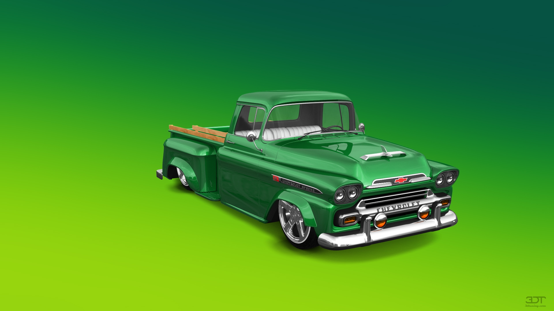 Chevrolet Apache Stepside 2 Door pickup truck 1959