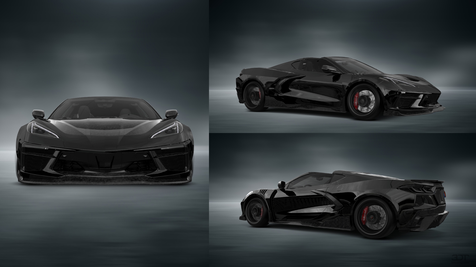 Chevrolet Corvette 2 door targa top 2020 tuning