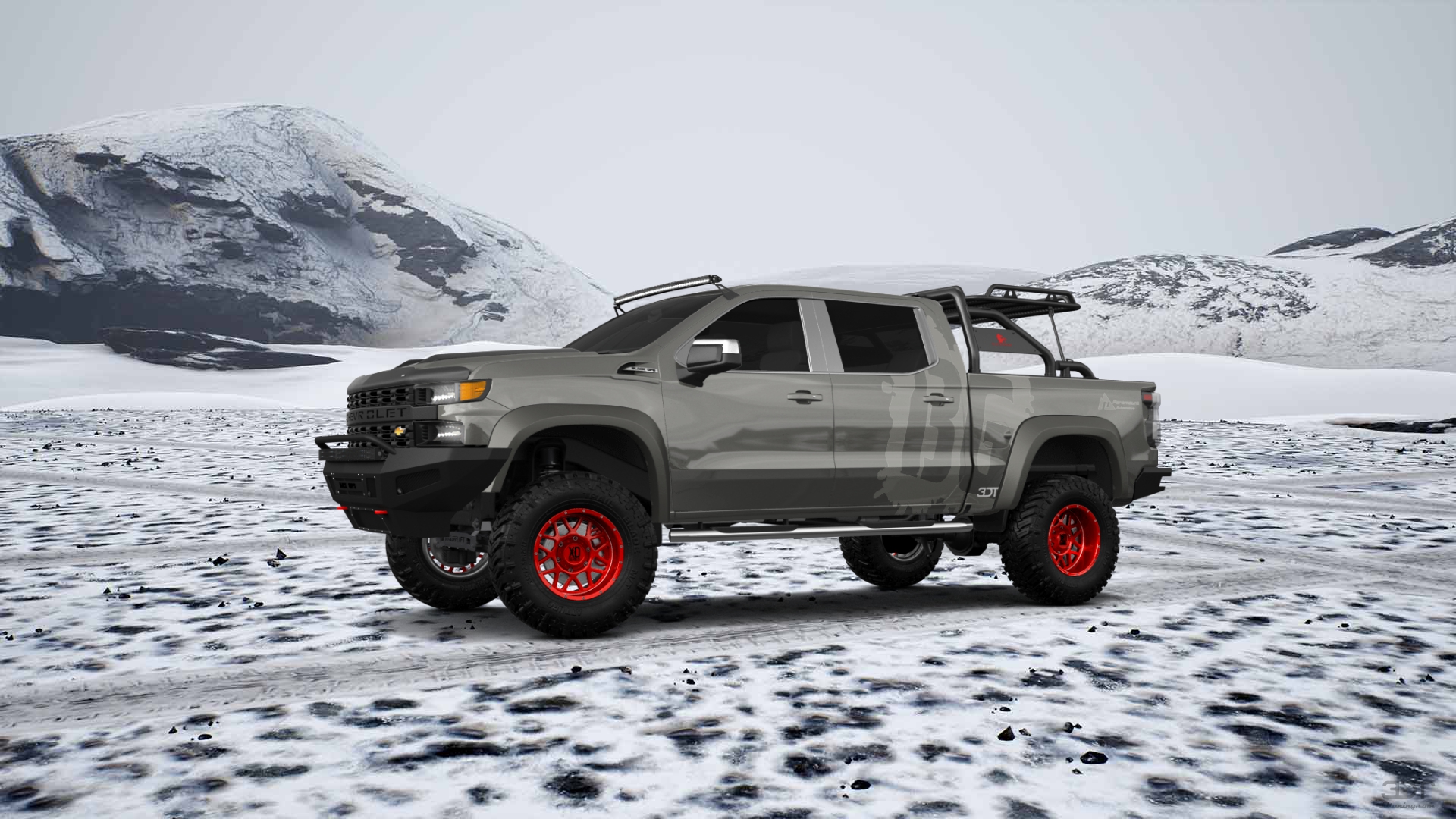 Chevrolet Silverado 1500 4 Door pickup truck 2019 tuning