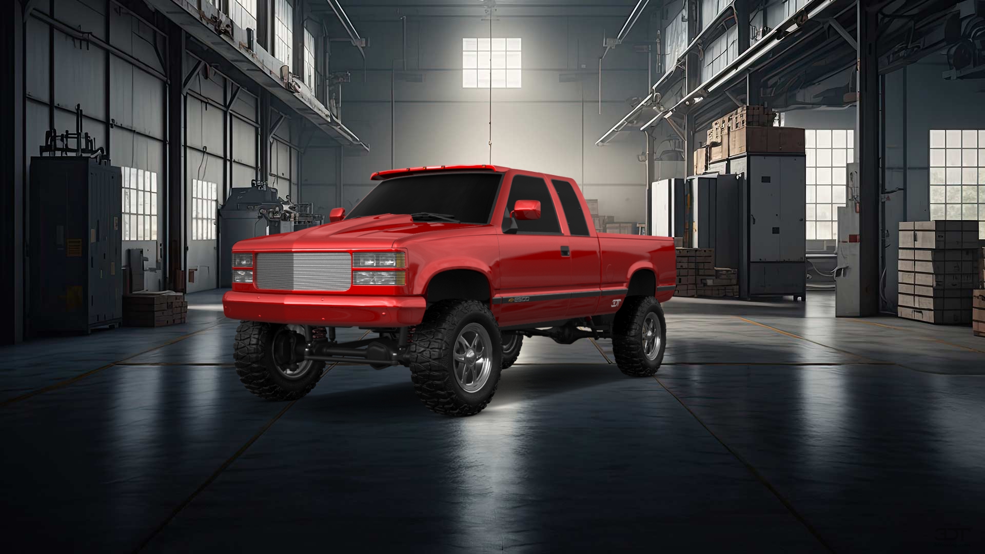 Chevrolet K2500 Extended Cab Pickup 1989