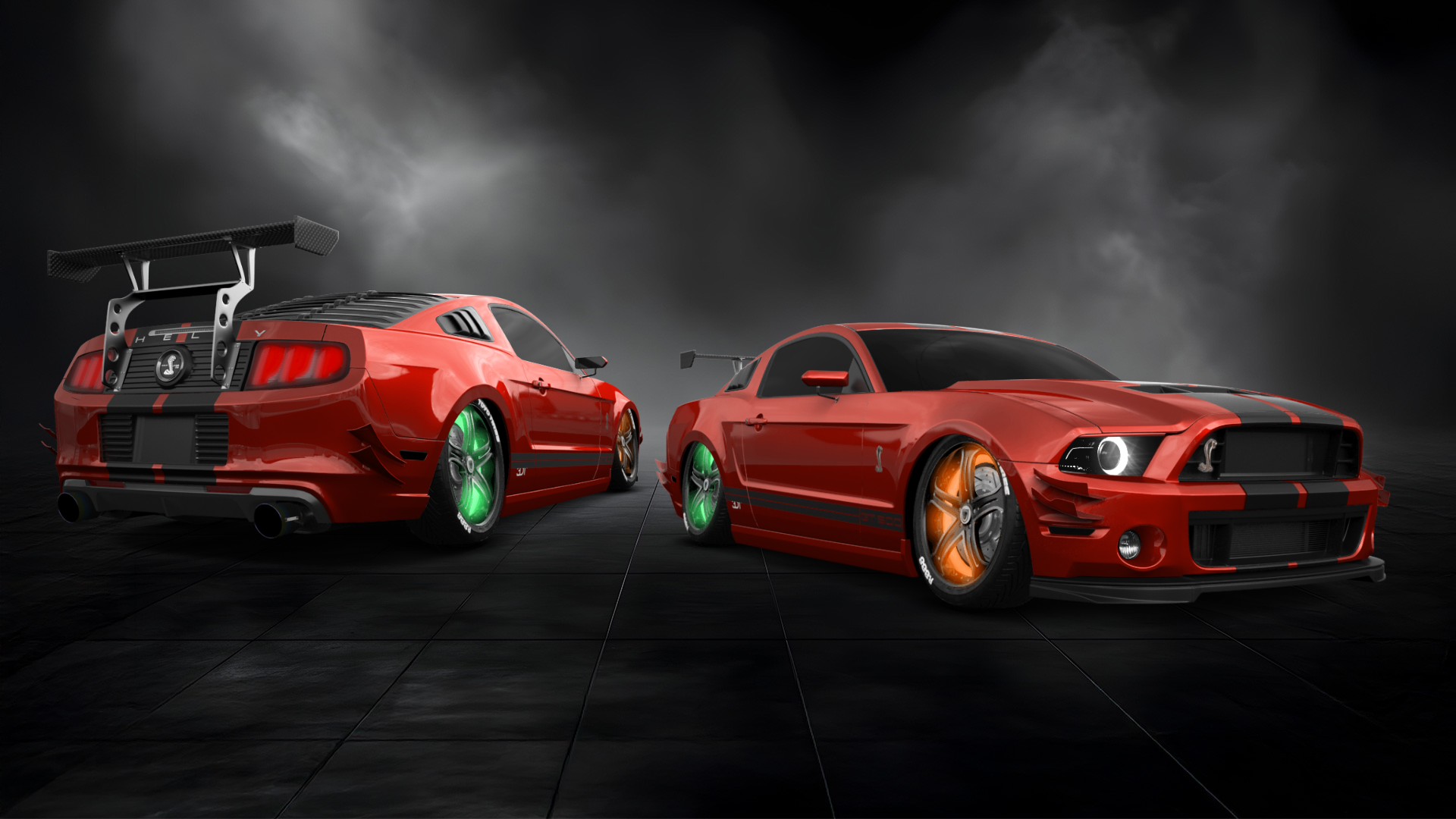 Tuning Ford Mustang GT500 2 Door Coupe 2013