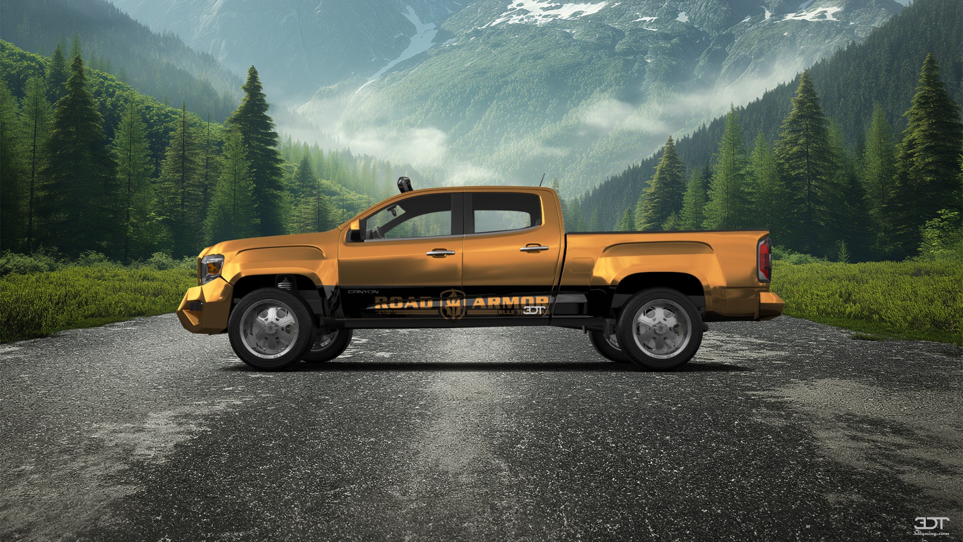 GMC Canyon Crew Cab 4 Door pickup truck 2015